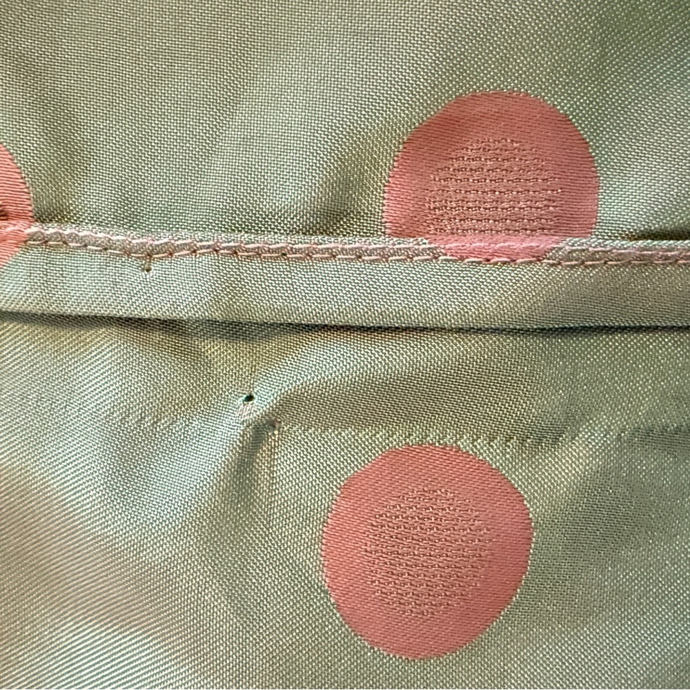 Maliparmi Tan Blazer with Green Polka Dots - Picture 10 of 16
